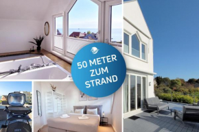 Große Penthouse Ferienwohnung mit Meerblick, Sonnenterrasse & Luxusbad von 